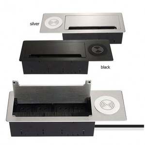 Certificat CE <span class=keywords><strong>Prise</strong></span> de table universelle Lizdas Hidden Socket Multimedia Desktop Socket Pop-up USB Socket UK/AU/EU/US Standard - Product Image 1