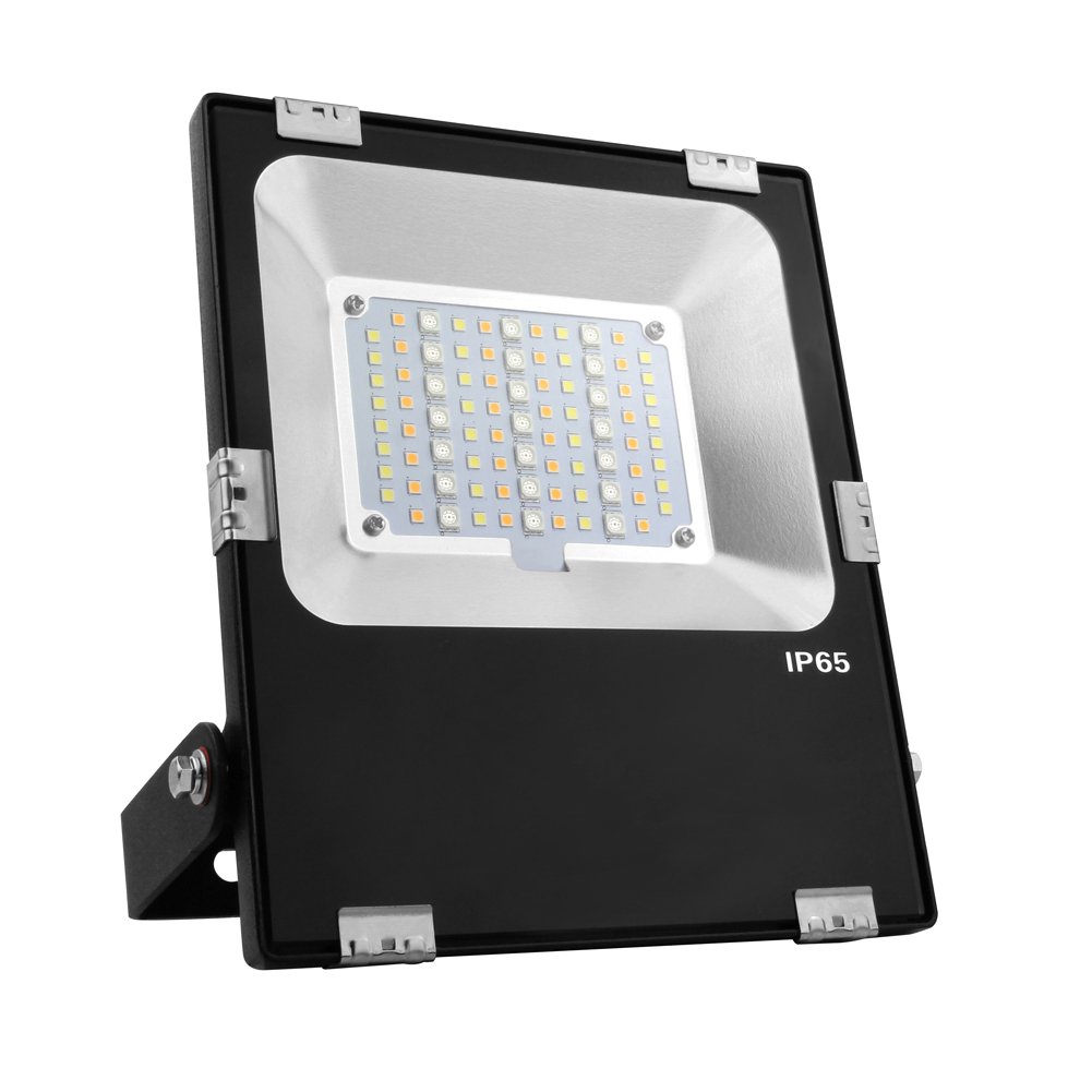 FUTT03 Водонепроницаемая IP65 2,4 ГГц RF умная лампа 30 Вт RGB CCT светодиодный наружный прожектор