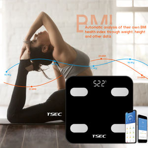 เครื่องชั่งน้ำหนักอัจฉริยะพร้อมถาดชั่งไขมันวิเคราะห์ไขมันผ่านบลูทูธ - Product Image 4
