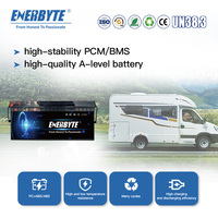 Batterie lithium-ion LiFePO4 12V 150Ah avec boîtier ABS pour remplacer les batteries au plomb-acide et les UTV, conforme à la norme UN38.3