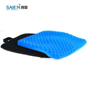 Saien Factory benutzer definierte Kühl abdeckung Auto Bürostuhl Kissen Waben verbessert Gel Sitzkissen für Rollstuhl fahrer - Product Image 1