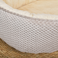 Hersteller Großhandel Low-Plech Luxus Hunde bett Warm Soft Memory Plüsch Wasch bar Rutsch fester Boden Für kleine mittlere Haustiere