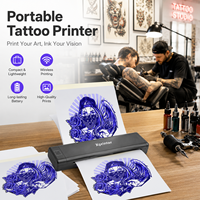 Impresora de Plantillas para Tatuajes Portátil Inalámbrica Xprinter P84 A4 Térmica