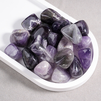Cristaux violets naturels pierres de guérison artisanat folklorique améthyste quartz pierre de dégringolade pour la guérison
