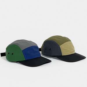 Gorra de 5 Paneles de Nailon para Correr, Personalizable con Logotipo, Estilo Snapback, para Verano, Aire Libre, Playa, Camping - Product Image 2