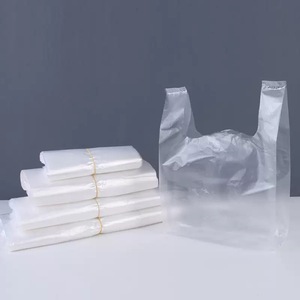 شعار مخصص للبيع بالتجزئة بولي لتغليف الفواكه الثقيلة الصين الصانع مباشرة أكياس سترة بلاستيكية - Product Image 5