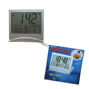 Electronic Digital <b>Desk</b> Clock With Date Temperature Display <b>Large</b> Screen Rectangular Shape Backlight Feature - Product Image 3