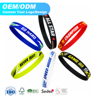Pulseras de Goma Personalizadas con su Propio Logotipo, Ecológicas y Resistentes a la Deformación