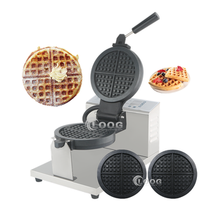 Máquina para Hacer Waffles Digital de Acero Inoxidable OEM ODM, Placa Desmontable Antiadherente, la Mejor Máquina Comercial Americana para Hacer Waffles Personalizados - Product Image 1