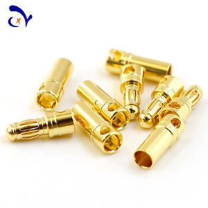 Connecteur banane plaqué or 3,5 mm 35A à courant élevé, type lanterne, mâle-femelle, pour connexion moteur brushless RC et ESC GC3510 - Product Image 5