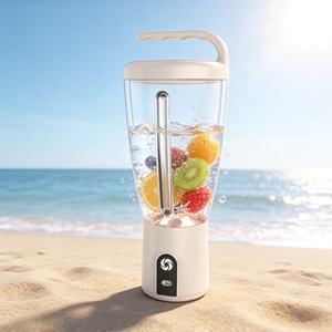 Licuadora Portátil de Alta Resistencia de 1000 ml y 150 W, Diseño Inalámbrico Recargable por USB, Trituradora de Hielo, Preparadora de Smoothies, 6 Cuchillas, Uso en el Automóvil - Product Image 1