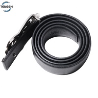 Boucle de ceinture en cuir de luxe personnalisée avec plaque à lettres, accessoire de ceinture de créateur, en alliage de zinc, sans nickel, antioxydant, clips western automatiques