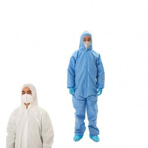 ชุดคลุมกันไฟใช้แล้วทิ้งชุดคลุมห้องสะอาดแบบใช้แล้วทิ้งสารหน่วงการติดไฟแบบใช้แล้วทิ้ง - Product Image 1