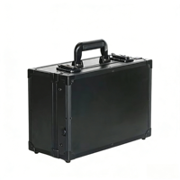 Trousse de Maquillage Portable en Aluminium Lumineuse avec LED Dimmable, Résistante au Feu, Grande Capacité, Professionnelle pour Tatouage, Nail Art et Mode