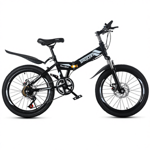 Bicicletta da Montagna Pieghevole a Doppia Sospensione con Freni a Disco e Velocità Variabile per Studenti delle Scuole Primarie e Secondarie - Product Image 5