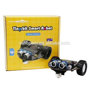 Yahboom Affordable STEAM Maker Education <strong>Micro</strong>:bit Graphical <strong>Programming</strong> BBC Microbit Smart Robot Car For Kids - Product Image 3