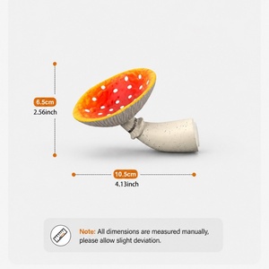Étagère en résine en forme de champignon <span class=keywords><strong>Amanita</strong></span>, support décoratif - Product Image 6