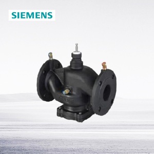 Válvula de equilibrio dinámico eléctrica Siemens PN16 para sistemas de agua y HVAC, tipo regulador de doble acción - Product Image 4