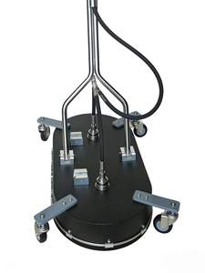 31インチ ミニモンド高圧洗浄機 歩道清掃用 デュアルステンレススチールスイベル デュアルトリガー式表面洗浄機 - Product Image 5