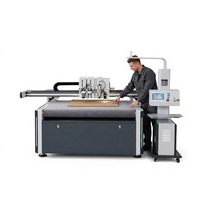 Machine de découpe numérique automatique avec table à plat sous vide pour carton, autocollants, vinyle, papier kraft, découpe CNC