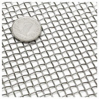 Filtre en acier inoxydable de 5 à 2500 mailles, 314/316/316L, résistant à la corrosion, en treillis métallique tissé, utilisé pour le criblage dans l'industrie alimentaire