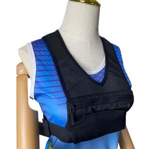 Chaleco de Running con Hidratación y Función de Bolsillo para Celular, Diseño Más Reciente 2023, Color Negro, para Hombres y Mujeres - Product Image 6