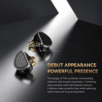 Écouteurs modulaires interchangeables TRN TA4 2,5 mm 3,5 mm 4,4 mm avec prise audio équilibrée, casque filaire pour amplificateur de bureau HiFi DAC
