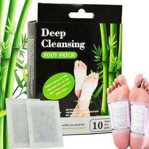 Chinaherbs Original, lot de 10 patchs pour les pieds, patchs à base de plantes pour le stress, nettoyage en profondeur, chauffe-pieds, massage, patchs de soins de santé, directement de l'usine - Product Image 5