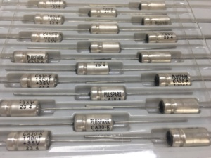 Tụ điện Tantalum ướt 35V 100uF, 107 100mfd, dây dẫn trục CA30, vỏ ống, 100mkf, - Product Image 5