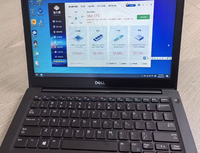 Portátil Dell 7290 de Segunda Mano, Ordenador Portátil Usado con I5-8250, 8+256GB, Pantalla de 12.5 Pulgadas, Integrado