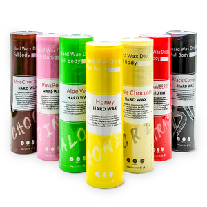 Disques de cire dure 500g sous tube PVC, parfum chocolat, sans bande, pour épilation, pour peaux sensibles, usage professionnel et domestique - Product Image 4