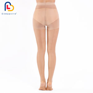 पारदर्शी 23-32mhg कमर उच्च संपीड़न पैंटीहोज बॉडी शेपर स्टॉक सौंदर्य पैरों को बुना हुआ संपीड़न स्टॉक बेहतर - Product Image 2
