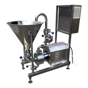 Mélangeur émulsifiant multi-étages à cisaillement élevé, pompe homogénéisatrice sanitaire avec moteur, pompe de circulation homogénéisante - Product Image 6