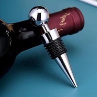 Bouchon de vin en acier inoxydable personnalisable fourni en usine avec accessoires de barre en métal avec bec verseur