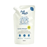 Pochettes souples personnalisées avec bec verseur pour liquides de soins personnels, idéales pour la lessive, emballages liquides anti-fuite