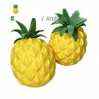 Jouet Squishy Ananas Géant Ultra Doux en Mousse à Remontée Lente, Anti-Stress et Anti-Anxiété, Non Toxique, Sans BPA, Vente en Gros