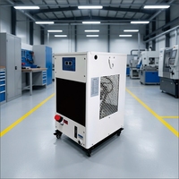 Refroidisseur d'huile industriel pour broche de machine CNC avec compresseur Hitachi et pompe – Équipement de refroidissement basse température