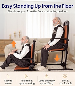 Sollevatore Elettrico da Pavimento per Anziani, Dispositivo di Sollevamento Regolabile in Altezza per Recupero da Cadute, Ausilio per Trasferimento Pazienti Disabili e Assistenza Domiciliare - Product Image 3
