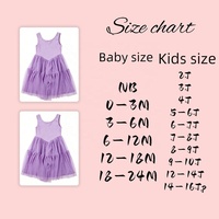 Gaun Balet Anak Perempuan DH ODM Lavender Tanpa Lengan, Leotard Yoga Berlapis Jaring, Pakaian Santai Balita, Gaun Ritmik Custom