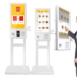 15,6 21,5 Quiosco de autopedido con pantalla táctil de comida rápida de 32 pulgadas en restaurante - Product Image 4