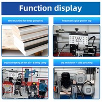 Machine à chantourner multifonctionnelle en forme de L avec pré-fraisage, coupe de finition et finition de précision pour meubles en MDF