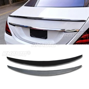 Car Rear <b>Wing</b> Rear Trunk Spoiler Diffuser Protector Body Kit For Mercedes Benz W222 AMG 2014-2020 Car Accessories - Product Image 1