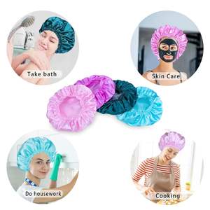 Bonnet de cheveux thermique en gel chaud Chapeau de chaleur de conditionnement sans fil profond pour le traitement du cuir chevelu Soins de spa à la maison - Product Image 5