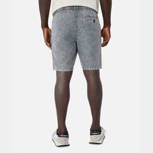 Men Stack Jeans Denim Shorts <b>Waist</b> Shorts Men Casual Loose Ladies Fashion <b>Elastic</b> <b>Waist</b> Wide-leg Short Jeans Denim Shorts f - Product Image 2