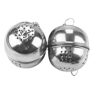 Stainless steel spherical <b>tea</b> <b>infuser</b>, kitchen seasoning, spice blender, egg <b>tea</b> strainer, kitchen gadgets - Product Image 5