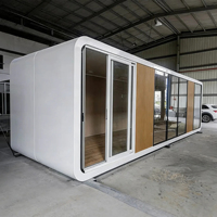 Cabines modulaires de style simple de haute qualité, maisons conteneurs de type excellent, maison-cabine Apple, chambre capsule, maisons préfabriquées
