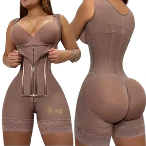 Gaine Colombienne de Haute Compression Étape 2 pour Femmes, Body Amincissant Post-Chirurgie avec Contrôle du Ventre, Type <span class=keywords><strong>Fajas</strong></span> Boutons, Vente en Gros - Product Image 1