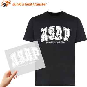 Vinilo Termotransferible Personalizado al por Mayor con Diseño Cristiano para Pegatinas, Listo para Prensado en Prendas y Camisetas - Product Image 1