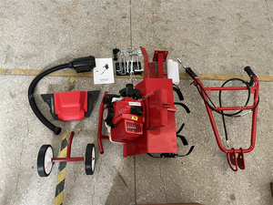 Mini Motocultor Agrícola de Ruedas con Motor de Gasolina, Usado, para Desmalezar y Cavar Zanjas - Product Image 4