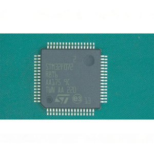 Circuitos Integrados Originales STM32F0 64KB (64K X 8) 64-LQFP (10x10) Microcontrolador STM32F072 de 32 Bits y 48MHz IC STM32F072R8T6 - Product Image 2